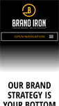 Mobile Screenshot of brandiron.net